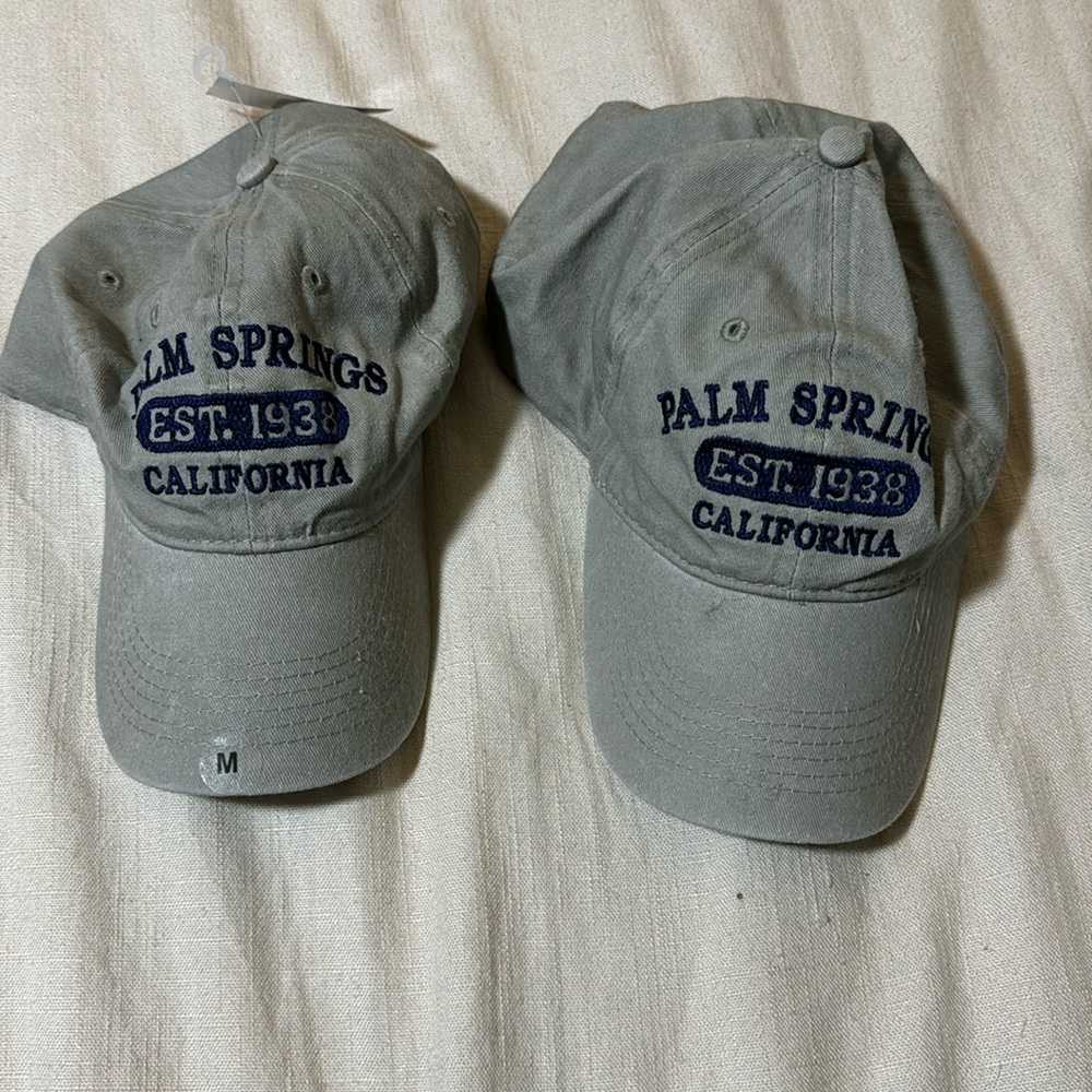 2 hats Palm Springs new